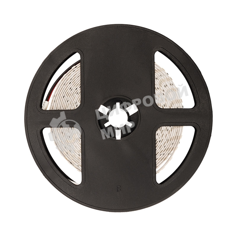 Лента светодиодная 12 В, 8 мм, IP23, SMD 2835, 120 LED/m, 12 V, цвет свечения теплый белый (3000 K)