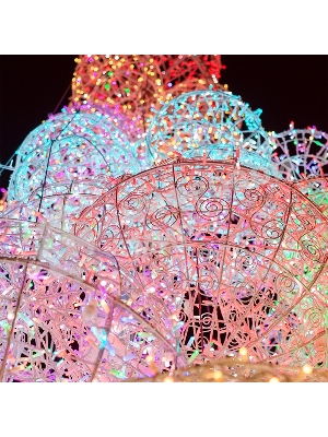 Гирлянда Neon-night Нить 10м, 100 LED, RGb. свечение с динамикой (при использовании контроллера), 230 В