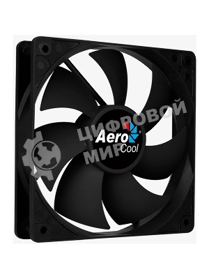 Вентилятор для корпуса Aerocool/Formula Force 12 PWM черный, 120 мм, 1500 об/мин, 27.5 дБ, 4 pin
