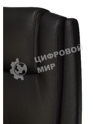 Кресло Бюрократ DUKE черный, кожа