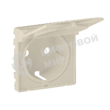 Накладка розетки с/з с крышкой | 754841 | Legrand Valena LIFE Сл.кость
