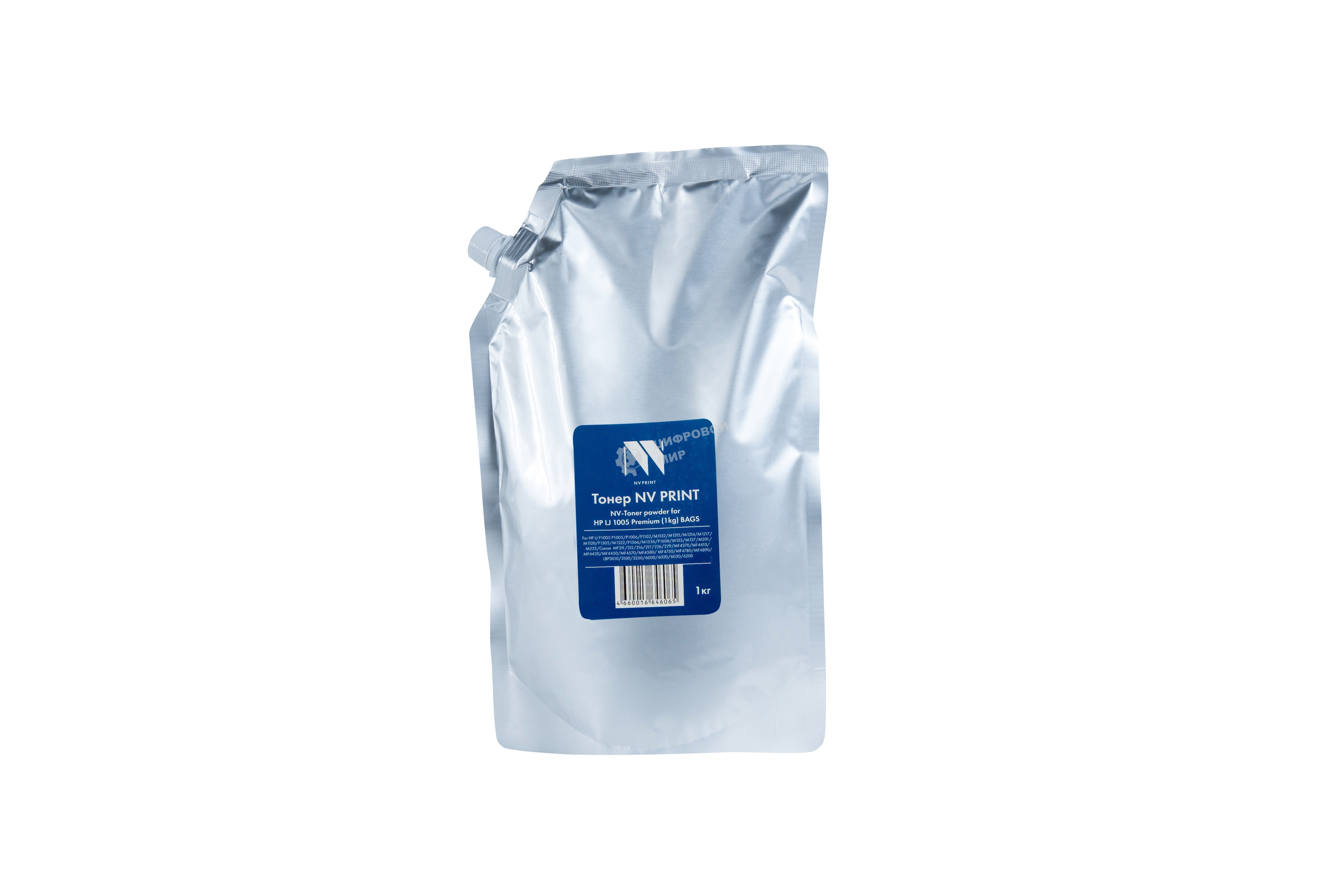 Тонер NVPrint for HP LJ P1005 P1005/P1006/P1102/M1132/M1212/M1214/M1217/M1120/P1505/M1522/P1566/M1536/P1606/M125/M127/M201/M225/Canon MF211/212/216/217/226/229/MF4370/MF4410/MF4430/MF4450/MF4570/MF4580/MF4750/MF4780/MF4890/LBP3010/3100/3250/6000/6020/6030/6200 Premium (1KG) (пакет)