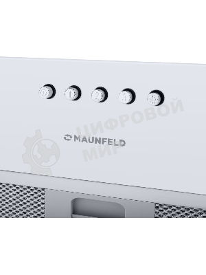 Вытяжка встраиваемая Maunfeld Crosby Power 50 белый, 50 см, 1050 куб. м/ч, 51.8 дБ