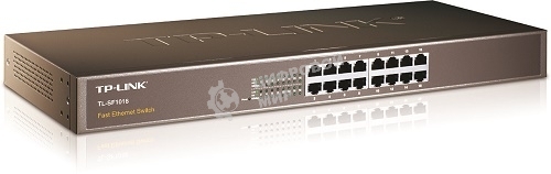 Коммутатор сетевой TP-Link SMB TL-SF1016 Коммутатор 16-port 10/100M Desktop Switch, 16 10/100M RJ45 ports, Plastic case