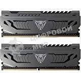 Оперативная память Patriot Viper Steel, DDR4, 32GB (2x16 GB), 3200 MHz, CL16, DIMM, радиатор, черный
