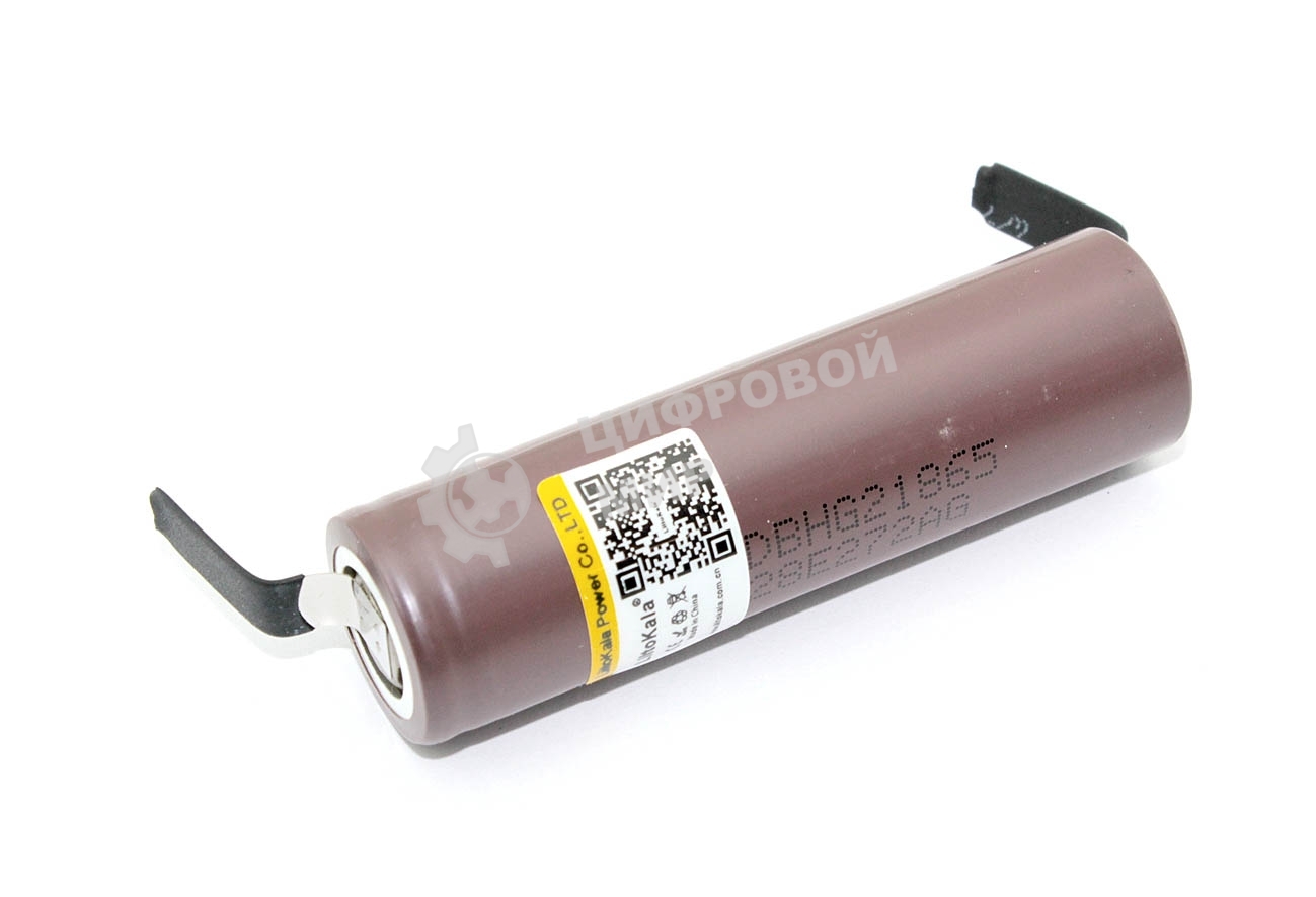 Аккумулятор LiitoKala Lii-HG2-N with connectors 3000mAh, 3.7V типа 18650 Li-Ion
