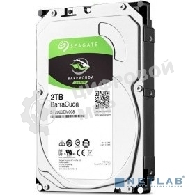 Жесткий диск Seagate Barracuda 2Tb 7200RPMSATA6Gb/S 256MB ST2000DM008 3.5