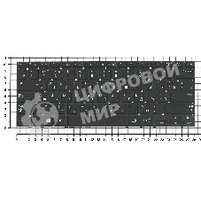 Клавиатура для ноутбука Samsung 530U3B 530U3C, черная