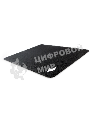 Коврик для мыши Gembird MP-BLACK-S, черный, 220х180х2мм, ткань/резина, пакет