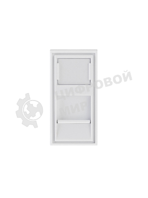 Вставка Rexant Mosaic 22,5x45, на 1 порт со шторкой