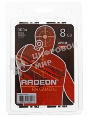 Оперативная память AMD Radeon R9, DDR4, 8GB (1x8GB), 3200MHz, CL22, SO-DIMM