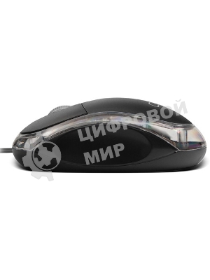 Мышь проводная CBR CM 122 черный, 1000 dpi, USB, кнопки - 3