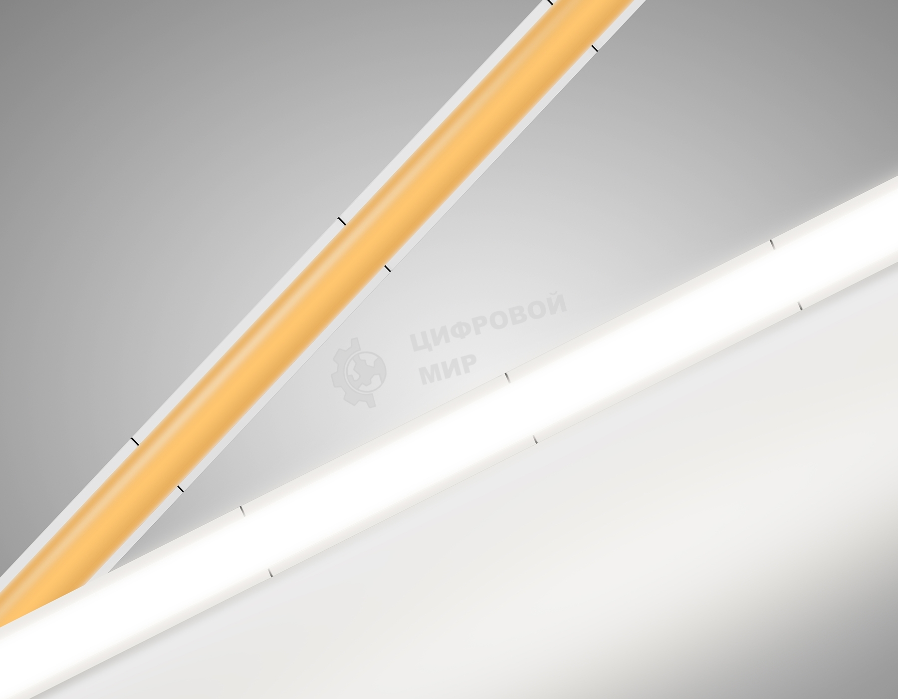 Светодиодная лента Ambrella light GS4612 COB 400Led/10W m/ 24V IP20 4500K/ 5m*5mm*2.1mm (2 конт.)