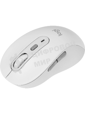 Мышь беспроводная Logitech M750 белый, 4000 dpi, радиоканал, Bluetooth, USB, кнопки - 5