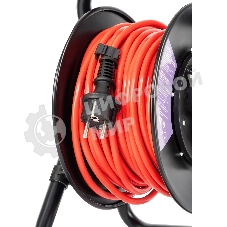Сетевой удлинитель Buro BU-PSR4.30/G-16 30м (4 розетки) оранжевый (коробка)
