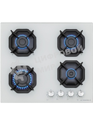 Газовая варочная панель Maunfeld EGHG.64.2CW/G белый