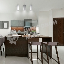 Светильник Gauss Overhead HD006 потолоч. 4100K цв.св.:белый серебристый