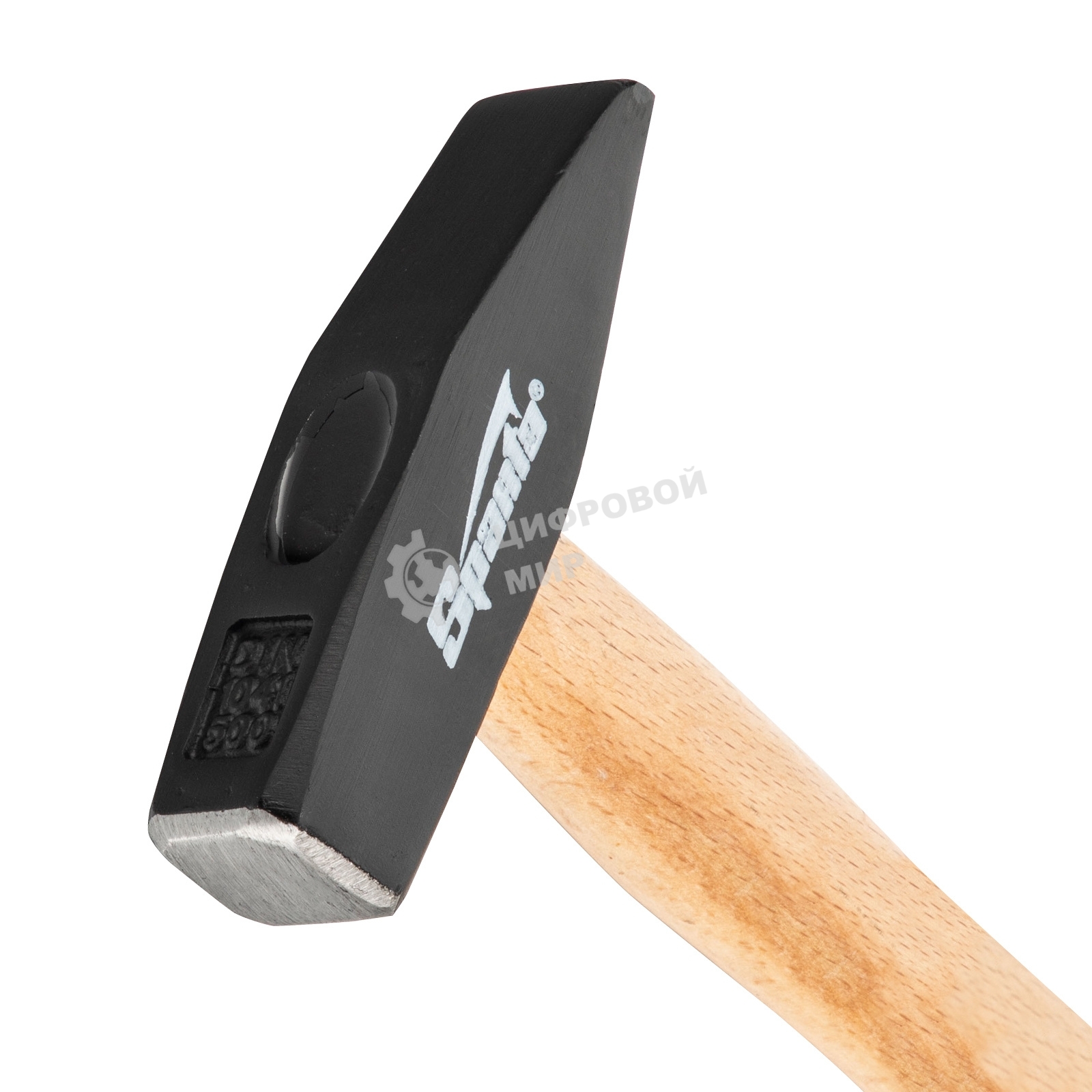 Молоток Sparta слесарный 500 г квадратный боек деревянная рукоятка