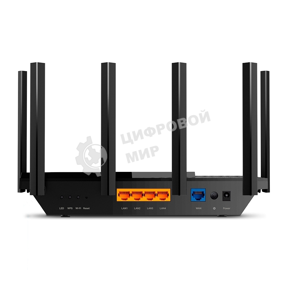 Роутер TP-Link Archer AX73 AX5400 Dual Band Wireless Gigabit Router, 1.5 GHz Tri-Core CPU, 1 GE WAN + 4 GE LAN ports, 1× USB 3.0 Port, support 1024-QAM, OFDMA, MU-MIMO, Airtime Fairness, Beamforming, 160MHz Channel Width, come with HomeShieldTM, support R