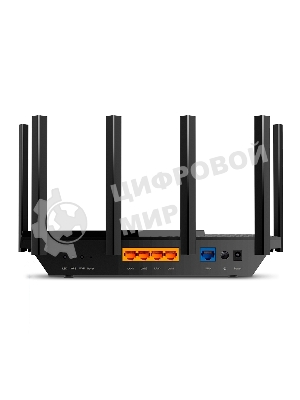 Роутер TP-Link Archer AX73 AX5400 Dual Band Wireless Gigabit Router, 1.5 GHz Tri-Core CPU, 1 GE WAN + 4 GE LAN ports, 1× USB 3.0 Port, support 1024-QAM, OFDMA, MU-MIMO, Airtime Fairness, Beamforming, 160MHz Channel Width, come with HomeShieldTM, support Russia PPTP/L2TP/PPPoE