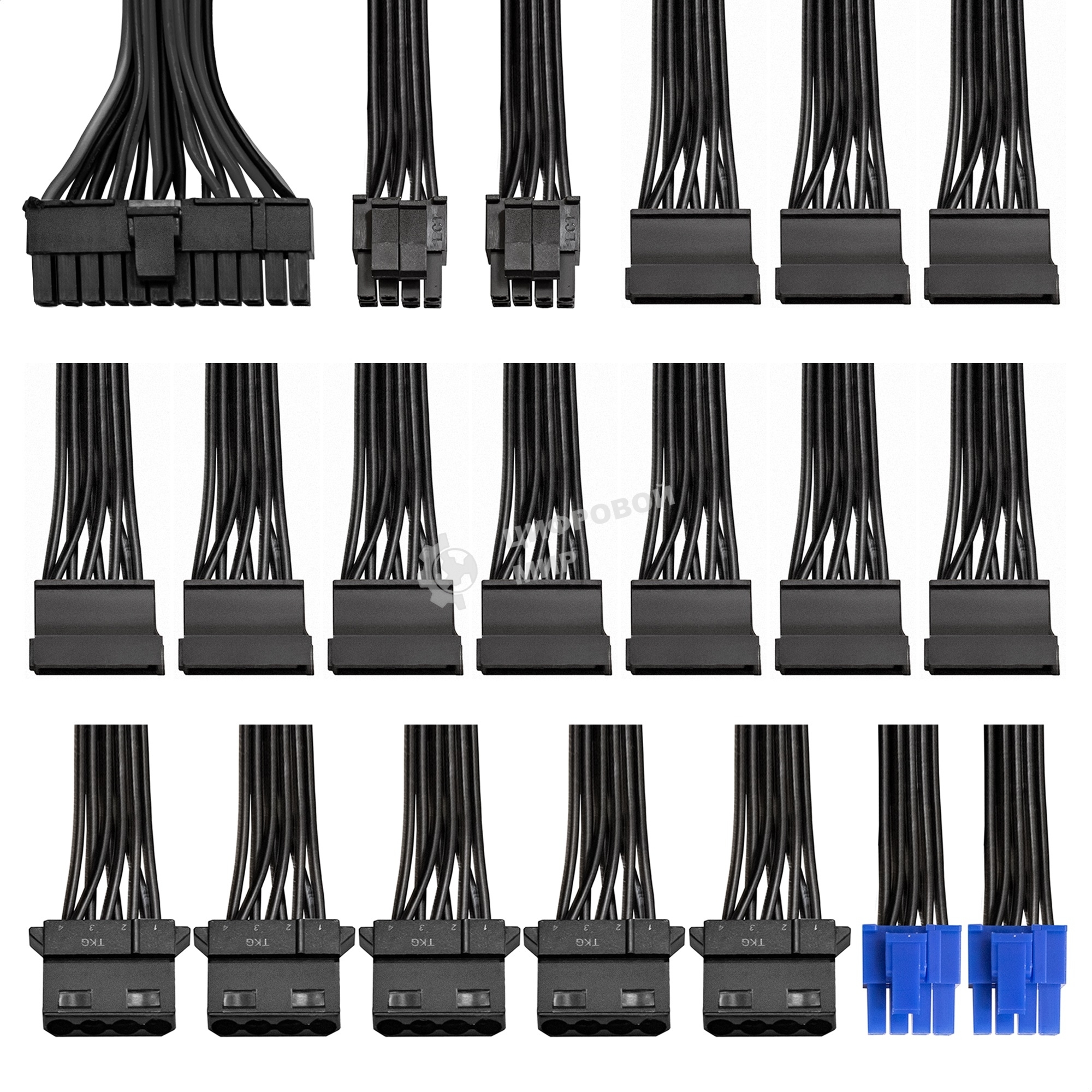 Серверный БП 900W ExeGate ServerPRO-900ADS (ATX, APFC, КПД 82% (80 PLUS), 2x8cm fans, 24pin, 2x(4+4)pin, 2xPCI-E, 10xSATA, 5xIDE, black)