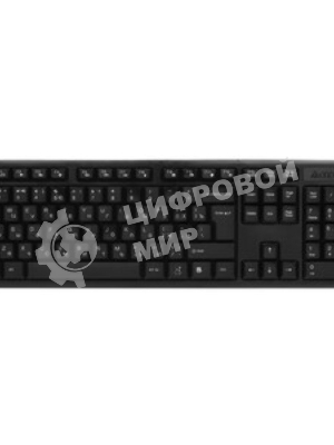 Клавиатура проводная A4Tech KK-3, USB, черный