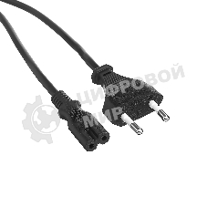 Кабель питания ноутбуков, аудио/видео ExeGate Power PCN-3P (CEE7/16->С7) VDE-250V-2*0.5-CU, 6A, 3м