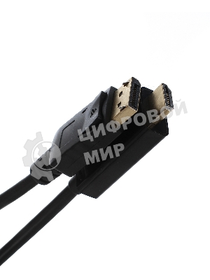 Переходник VCOM CG494-B Кабель-переходник DisplayPort M-> HDMI M 1.8m