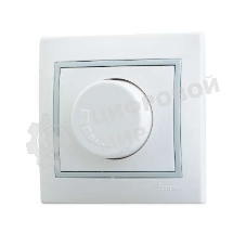 Светорегулятор СП 800 Вт Мира бел/сер. Lezard 701-0215-115