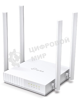 Роутер беспроводной TP-Link Archer C24 AC750 10/100BASE-TX белый