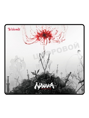 Коврик для мыши A4Tech Bloody BP-45 Naraka белый/рисунок 450x400x3мм