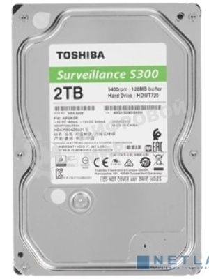 Жесткий диск Toshiba S300 Surveillance 2Tb 3,5