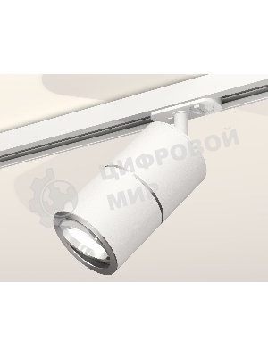 Светильник Ambrella light XT7401002 SWH/PSL белый песок/серебро полированное MR16 GU5.3 (A2536, C7401, A2070, C7401, N7003)