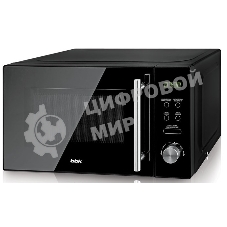 Микроволновая печь BBK 20MWG-732T/B-M черный, 20 л, 700 Вт, переключатели - кнопки, поворотный механизм