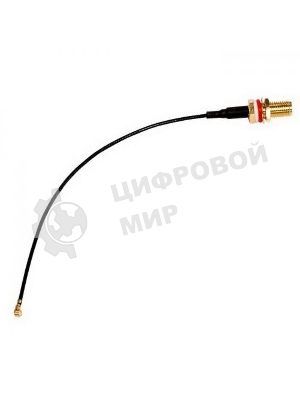 Коаксиальный кабель для подключения LTE карты к внешней антенне ACSMAUFL U.fl - SMA female pigtail