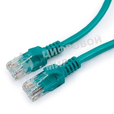 Патч-корд UTP Cablexpert кат.5e, 2м, литой, многожильный (зеленый)