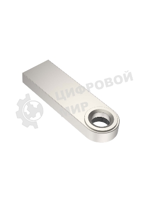 Флешка USB Netac U278 (NT03U278N-064G-20PN), 64Gb, USB 2.0, R/W 50/10, серебристый/черный