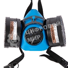 Полумаска изолирующая ИСТОК-300/400 со сменными комбинированными фильтрами А1Р1 Россия