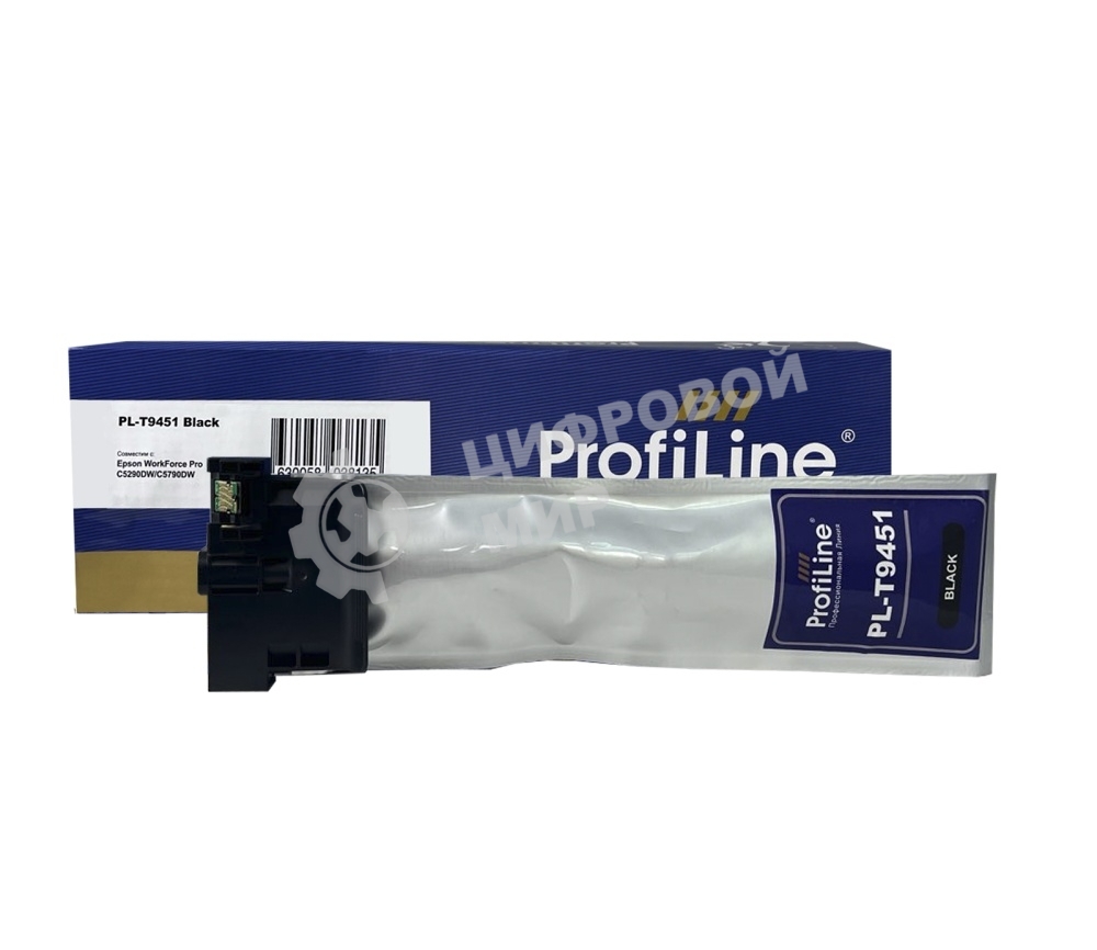 Картридж струйный ProfiLine PL-T9451 для принтеров Epson WorkForce Pro C5210/C5215/C5290/C5710/C5790 с чернилами Black