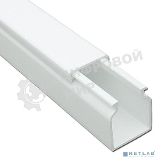 Кабель-канал 100х40 L2000 пластик белый Рувинил РКК-100х40