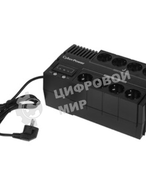 Источник бесперебойного питания CyberPower BU850E/850 ВА/425 Вт/4 х CEE 7 (евророзетка)