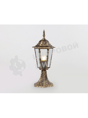 Светильник Ambrella light ST2025 GD/BK/CL золото/черный/прозрачный IP54 E27 max 40W D150*400