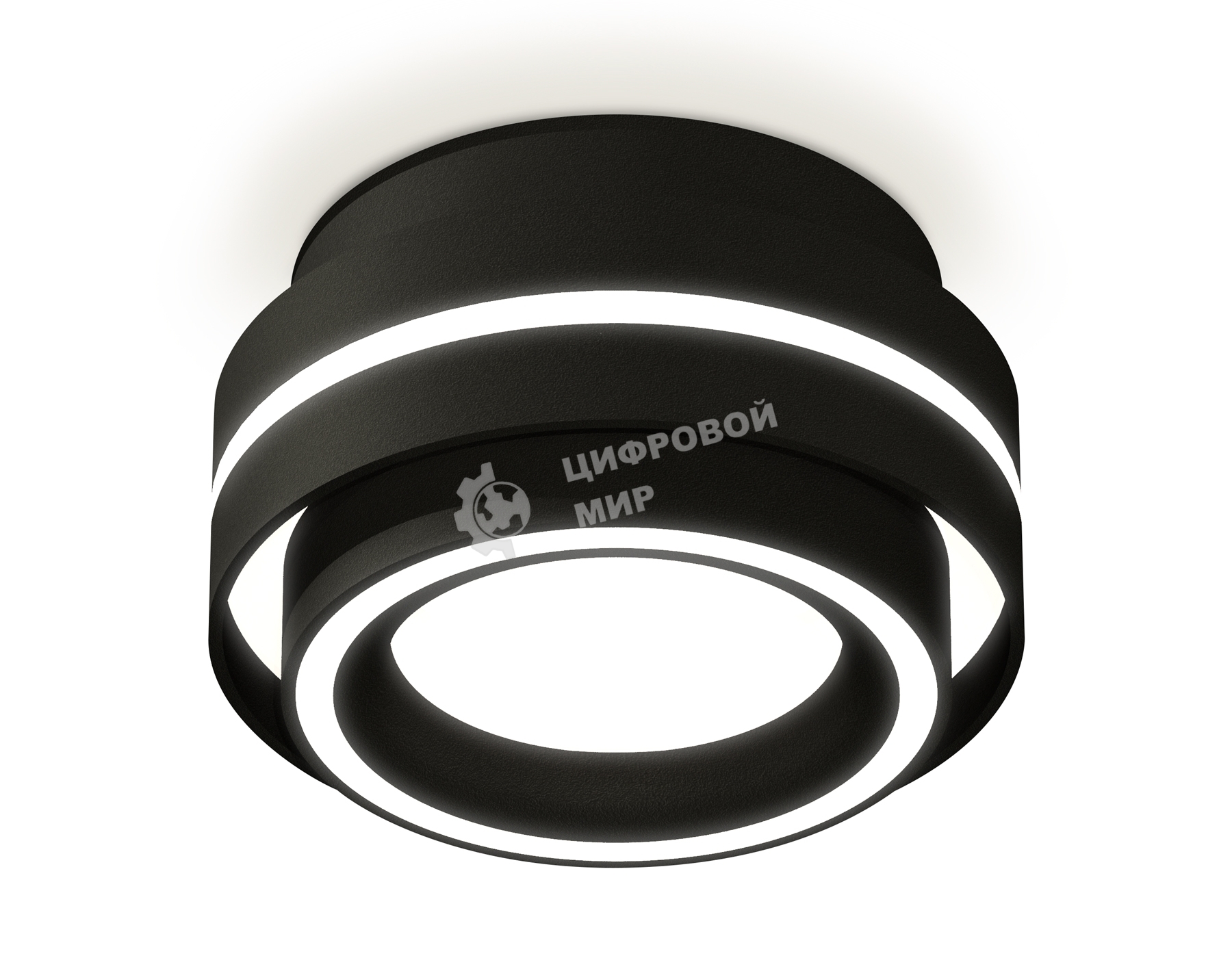 Светильник Ambrella Light XS8414003 SBK/FR черный песок/белый матовый GX53 (C8414, N8434)