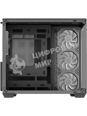 Компьютерный корпус Deepcool CG530 4F черный без БП ATX 2x120мм 2x140мм 2xUSB 2.0 1xUSB 3.0 audio bott PSU