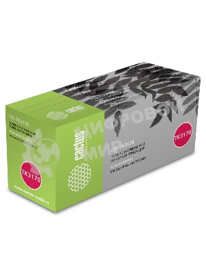 Картридж лазерный Cactus CS-TK3170 черный (15500 стр.) для Kyocera Ecosys P3050dn/P3055dn/P3060dn