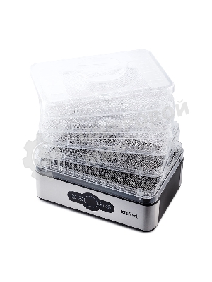 Сушилка для овощей и фруктов Kitfort KT-1914 5под. 240 Вт, черный