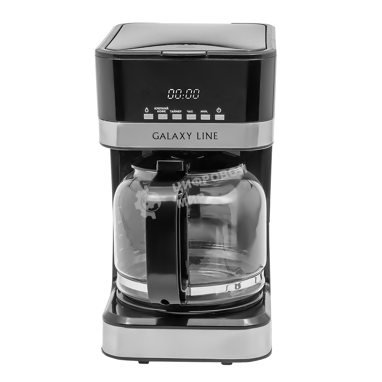 Кофеварка капельная Galaxy Line GL 0711 черный, исп. кофе - молотый, 1,8 л, 1100 Вт.
