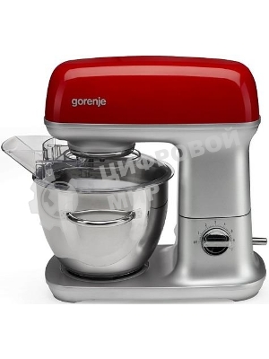 Кухонная машина Gorenje MMC1000RLR планетар.вращ. 1000Вт красный