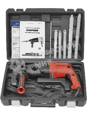 Перфоратор Парма П-02-24/750ЭР патрон:SDS-plus уд.:2.6Дж 750Вт (кейс в комплекте)