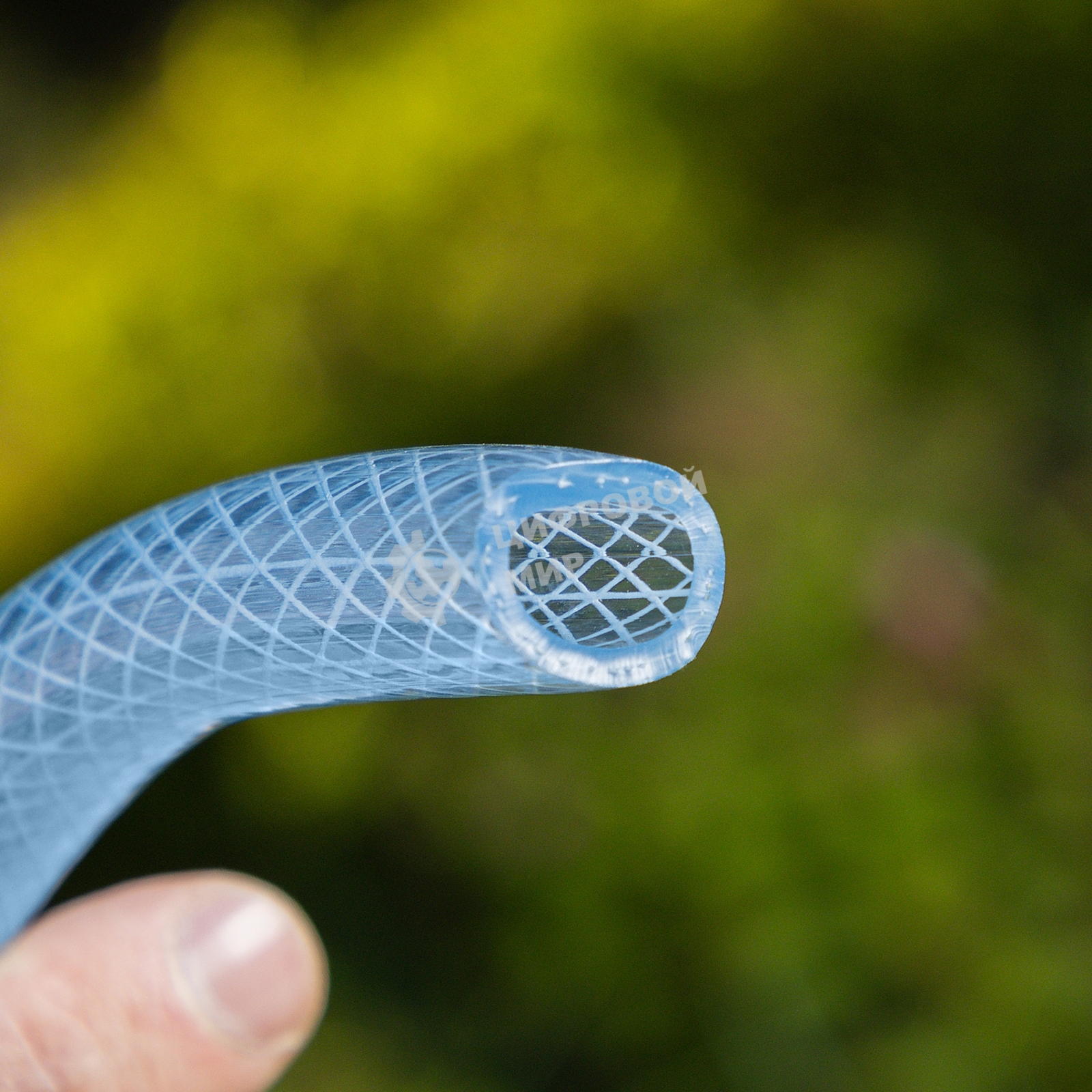 Шланг поливочный Palisad прозрачный армированный 3-х слойный, 1/2